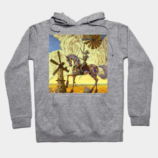 Don Quixote Mosaic Hoodie by The Bark Side